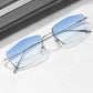 BLUE LIGHT COLOR-CHANGING TITANIUM FRAMELESS GLASSES FOR MYOPIA