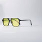 MAGNETIC UV400 POLARIZED / BLUE LIGHT / NIGHT VISION METAL FRAME CLIP-ON SUNGLASSES