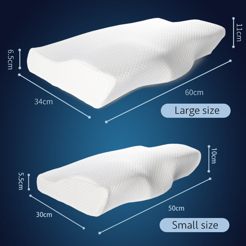 BUTTERFLY ORTHOPEDIC CERVICAL MEMORY FOAM PILLOW