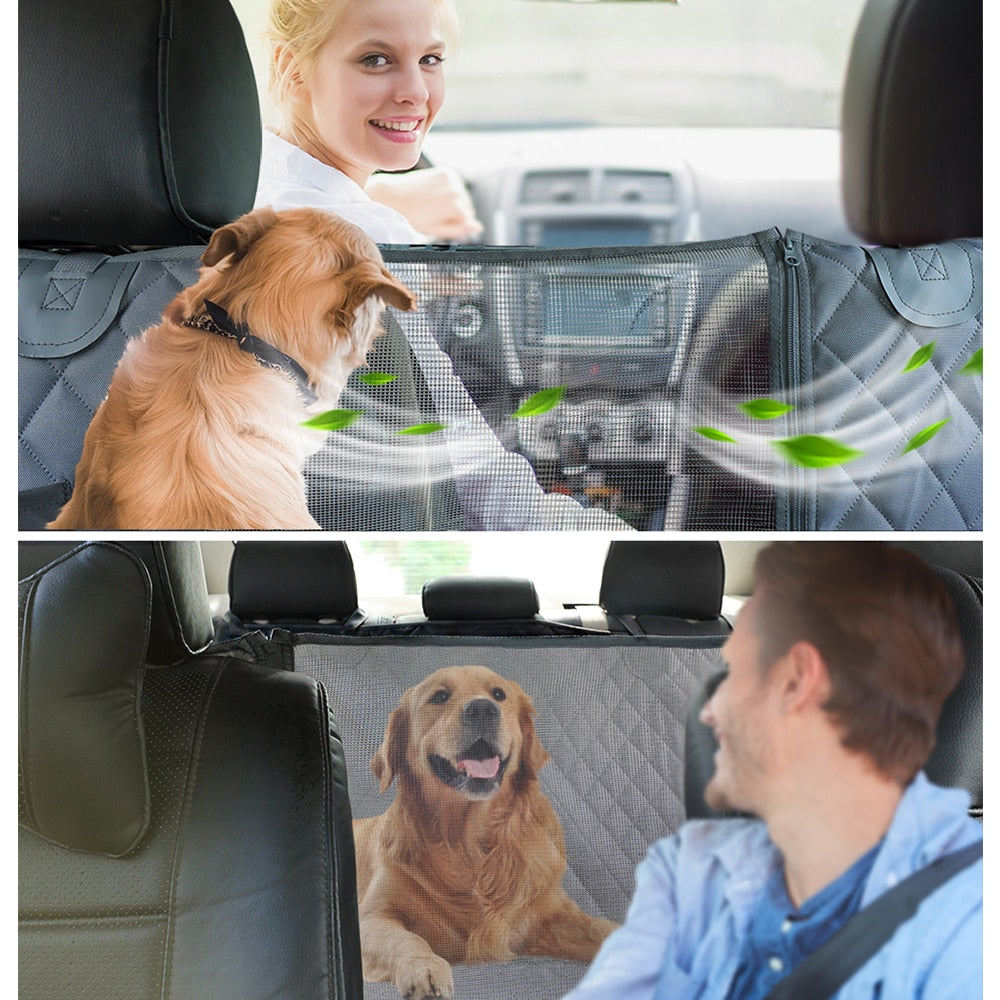 QUILTED WATERPROOF VEHICLE SEAT COVER FOR PET TRANSPORT