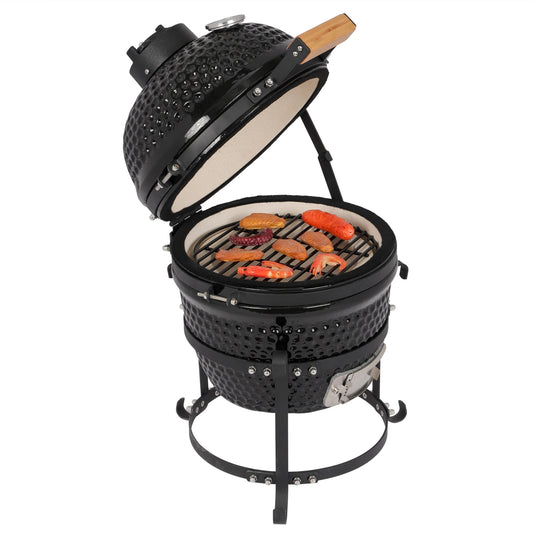 CERAMIC BARBECUE CHARCOAL GRILL