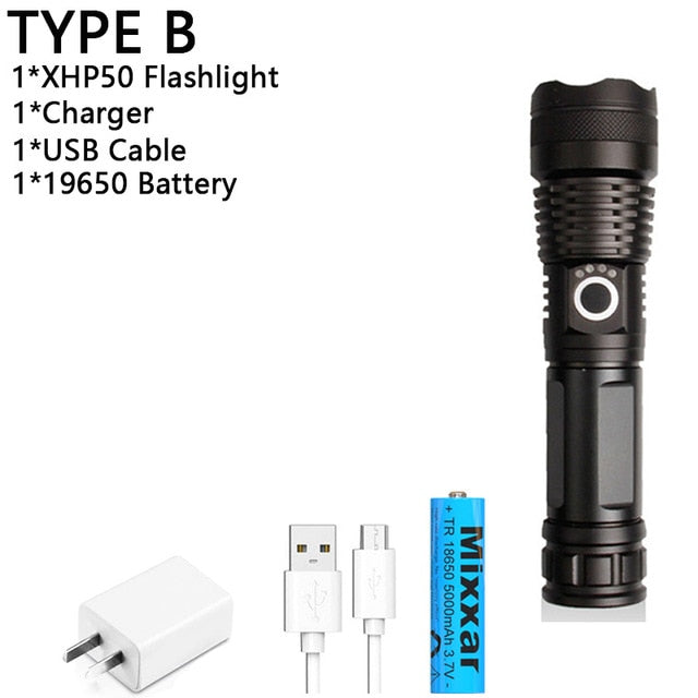 LED WATERPROOF EDC RECHARGEABLE FLASHLIGHT