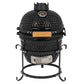 CERAMIC BARBECUE CHARCOAL GRILL