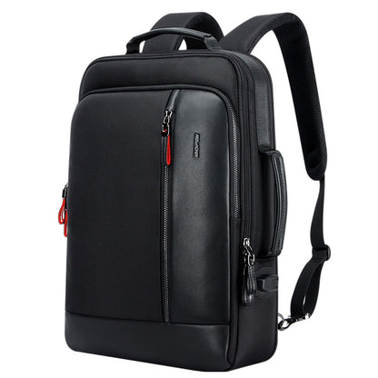 EXPANDABLE WATERPROOF BACKPACK WITH USB PORT