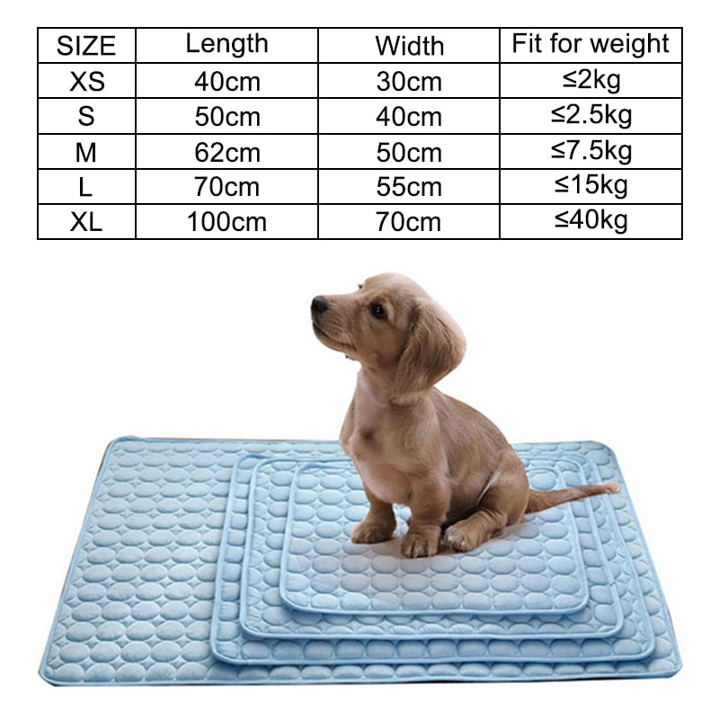 COOLING, BREATHABLE DOG BED