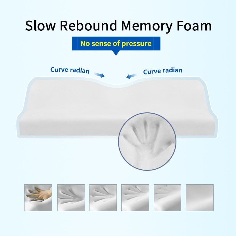 BUTTERFLY ORTHOPEDIC CERVICAL MEMORY FOAM PILLOW