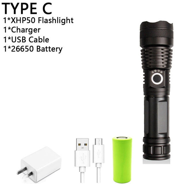 LED WATERPROOF EDC RECHARGEABLE FLASHLIGHT