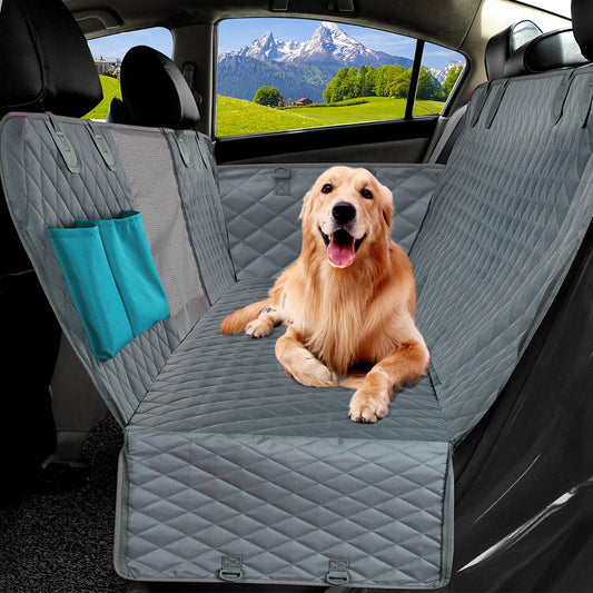 QUILTED WATERPROOF VEHICLE SEAT COVER FOR PET TRANSPORT