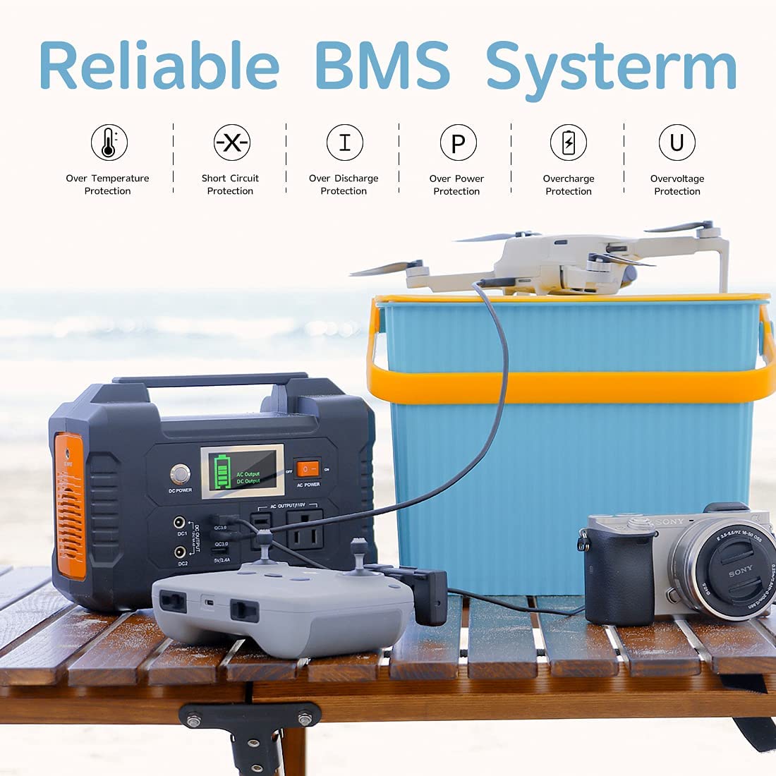 PORTABLE SOLAR POWER GENERATOR STATION